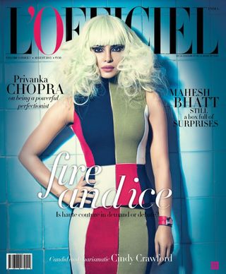 L’Officiel India August 2015 cover