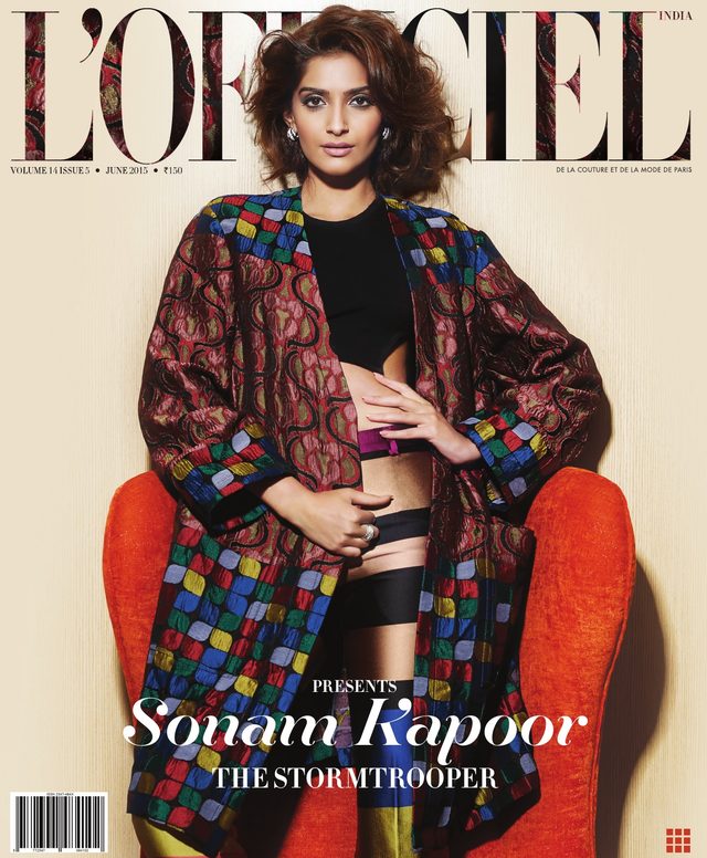 L’Officiel India June 2015 cover